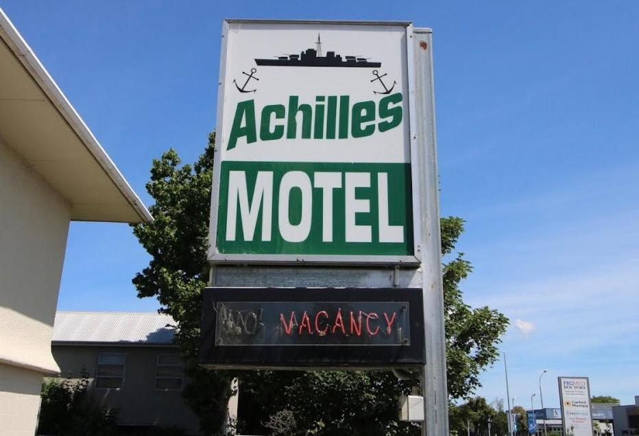 Achilles Motel Christchurch Exterior foto